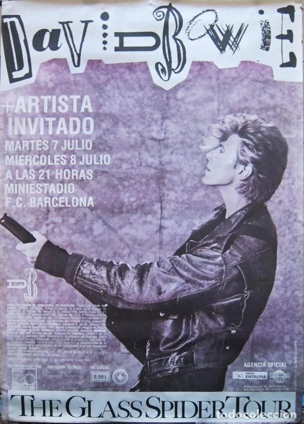 Bowie's Barcelona