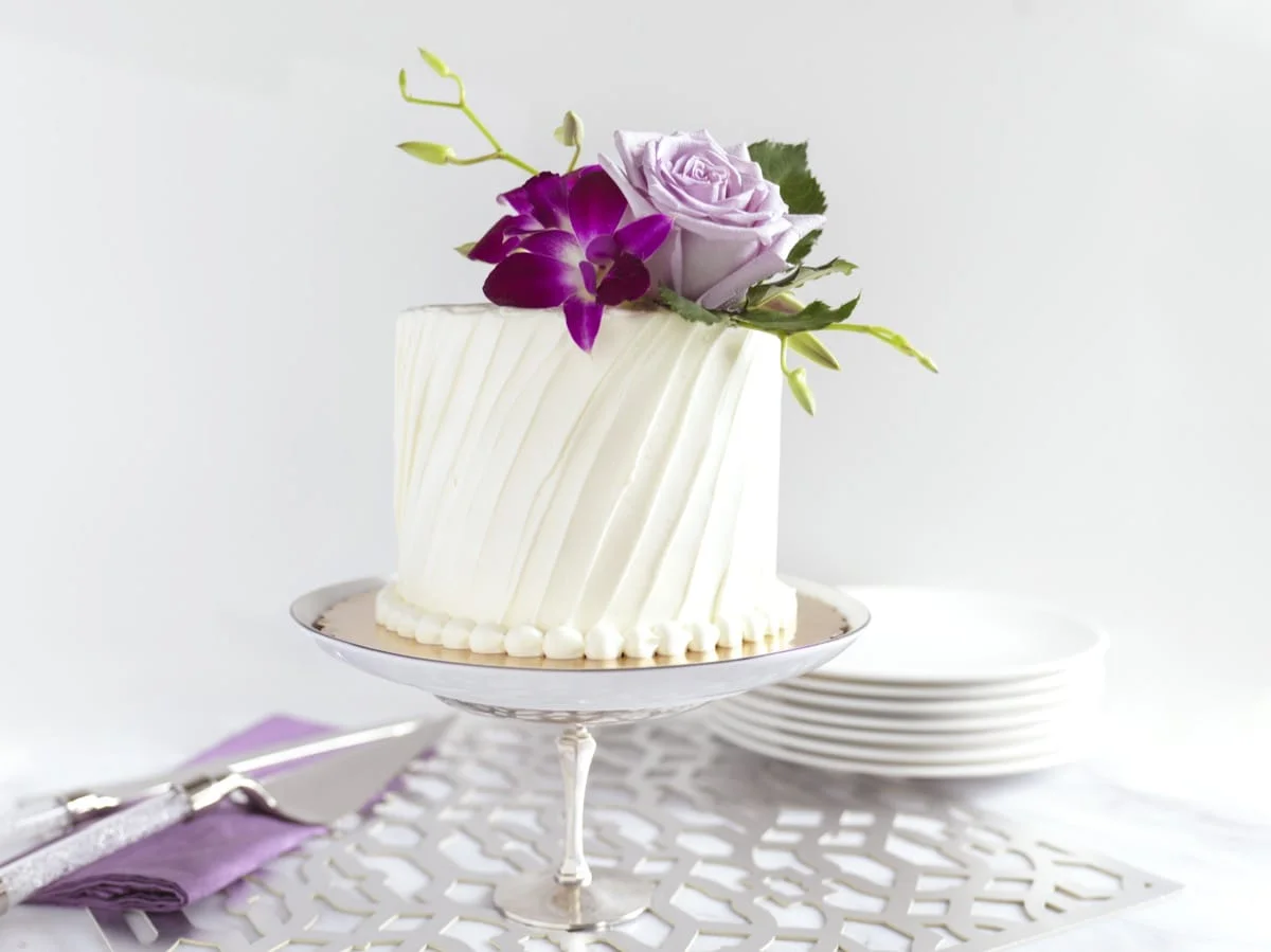 Diagonal Textured Buttercream