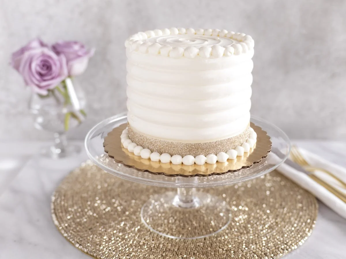 Cake Comb Textured Buttercream