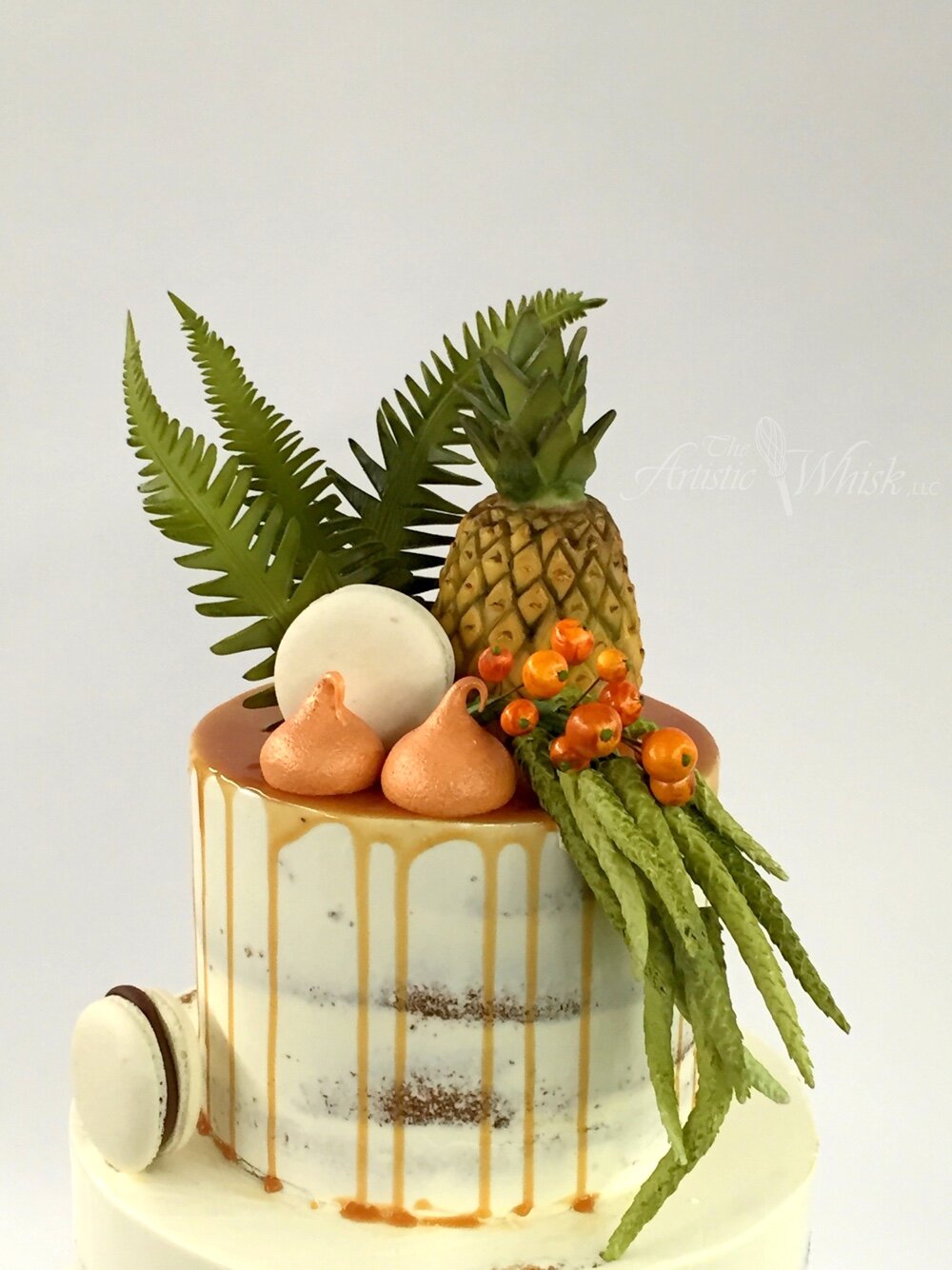 Edible Pineapple and Greenery - Up Close Details.jpg