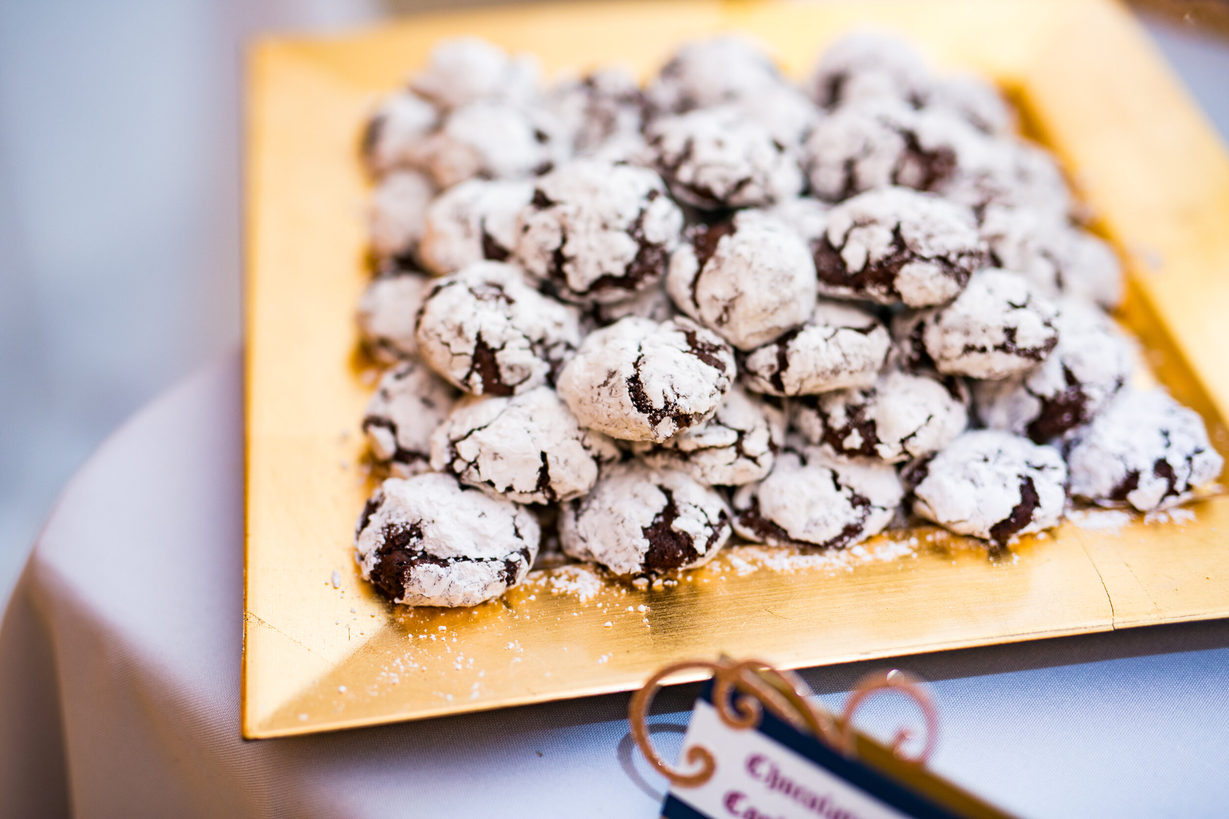 Sarina's Dessert Table, Chocolate Crackle Cookies - Masha Creative Photography.JPG