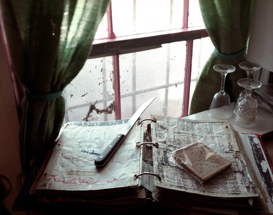 USA. Vicksburg, Mississippi. 2002. Bible study book, The Prophet in the Wilderness.