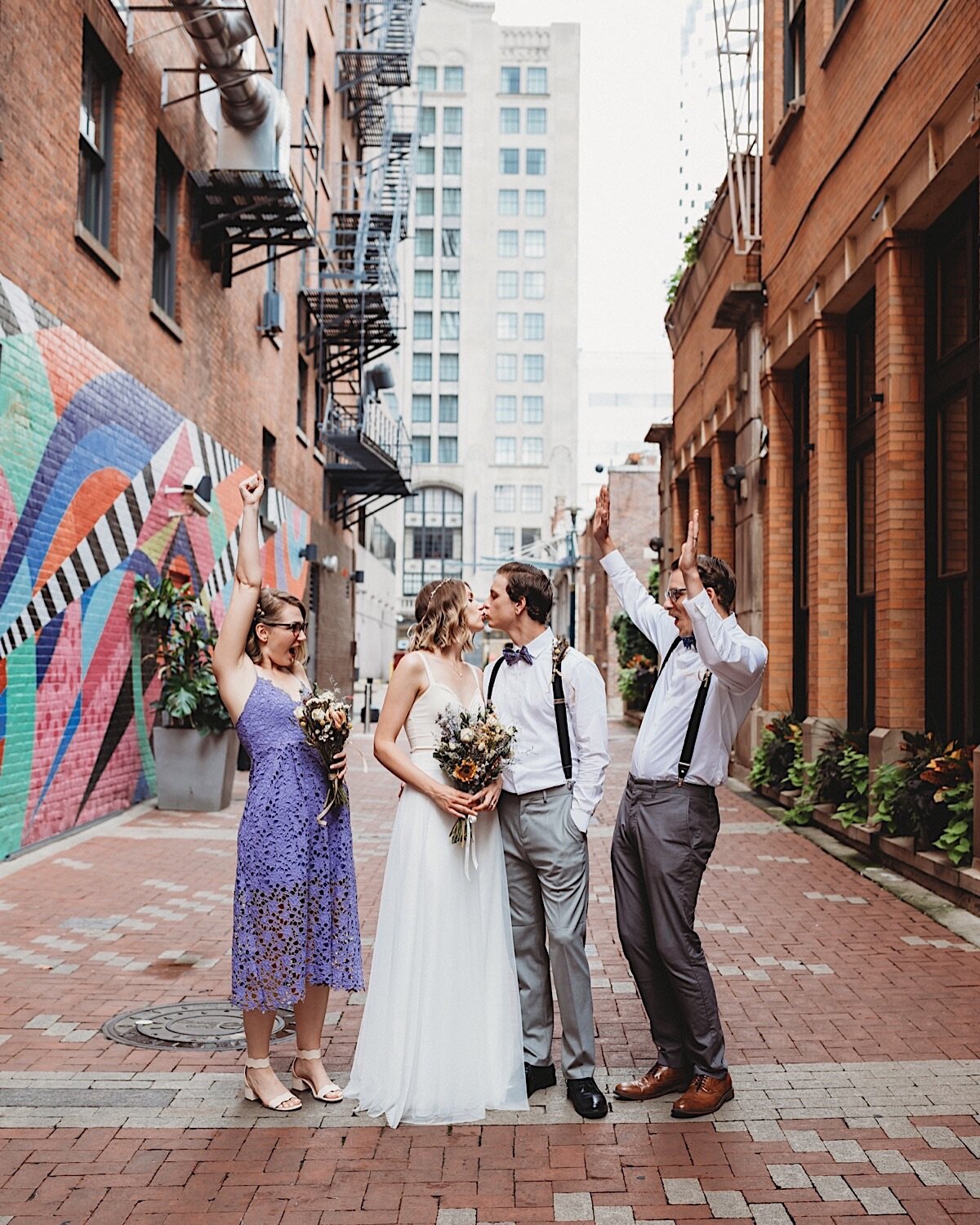 Backstage Cincinnati Brunch Wedding