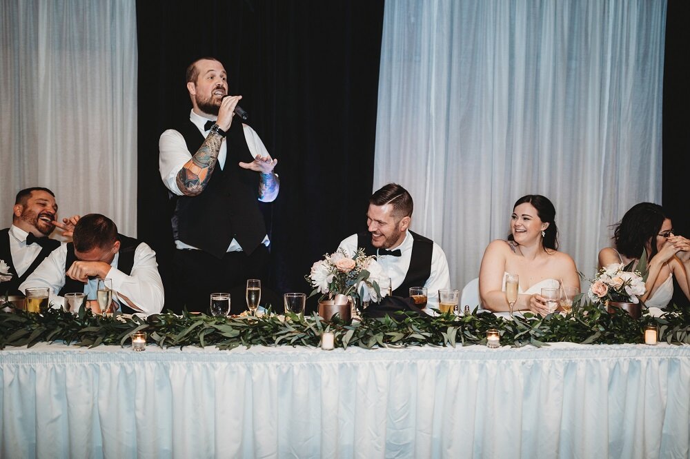 reception wedding toasts
