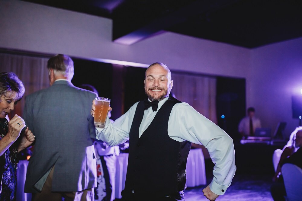 dancing at the reception