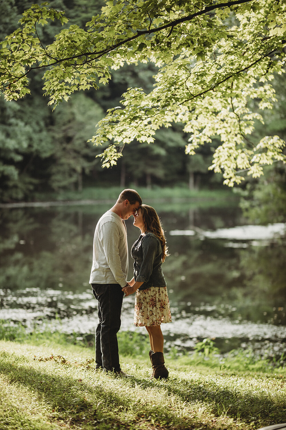 Countryside Engagement in Ohio // Nathan + Bailee — Oh Deer Photography