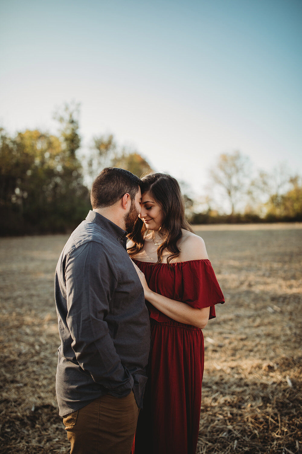 couple engagement portraits 