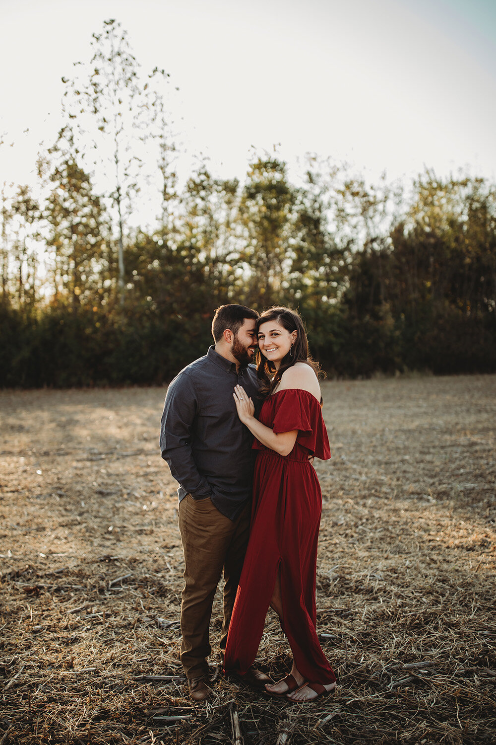 couple engagement portraits 