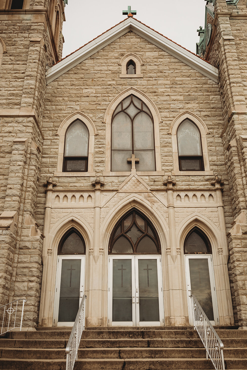 church venue on wedding day 