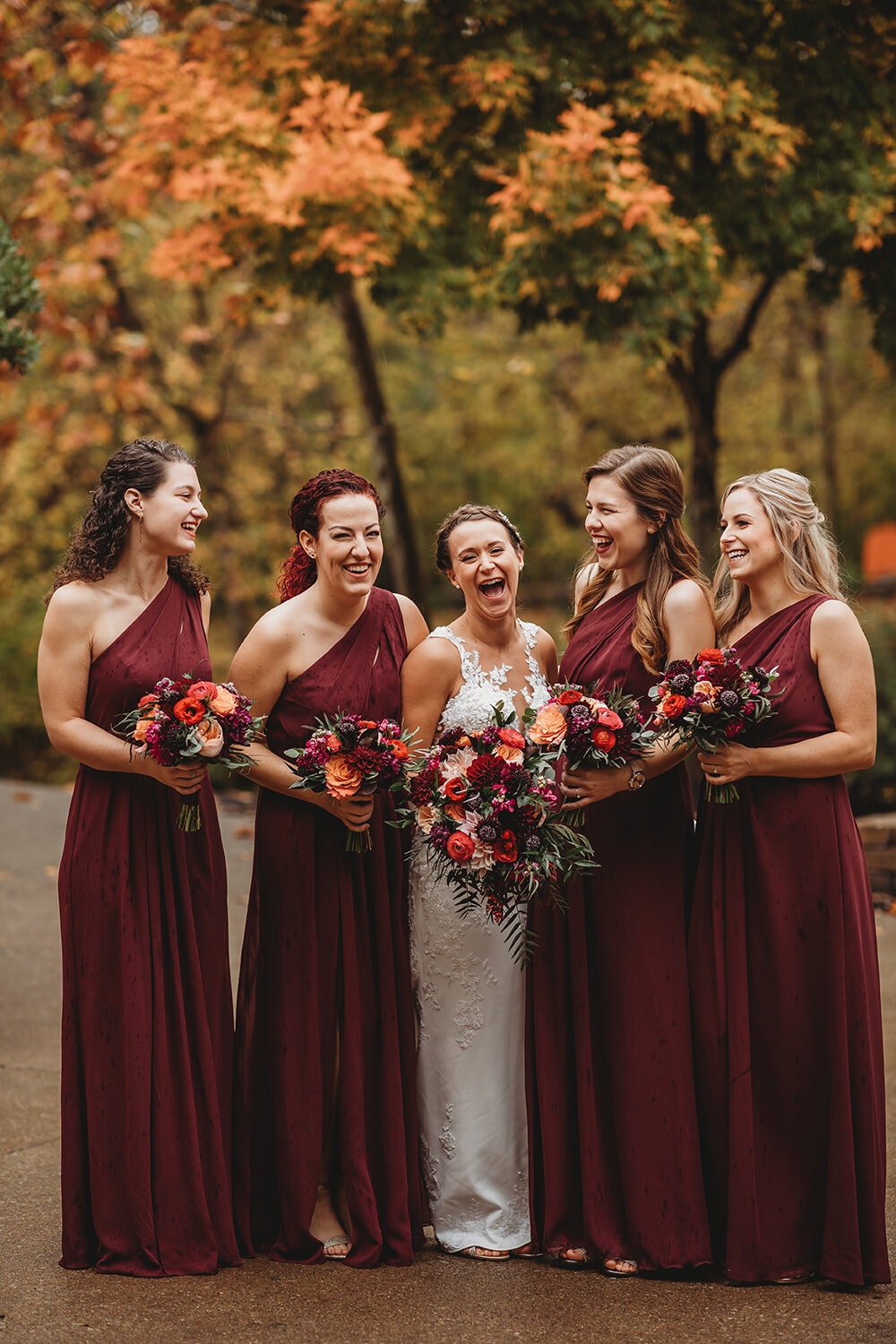 bridesmaids portraits 