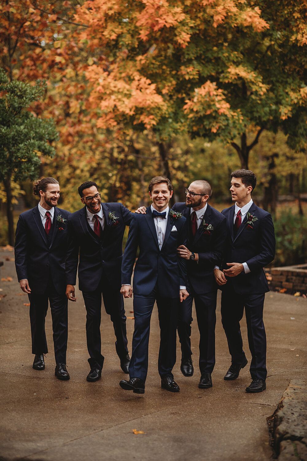 groomsmen portraits 