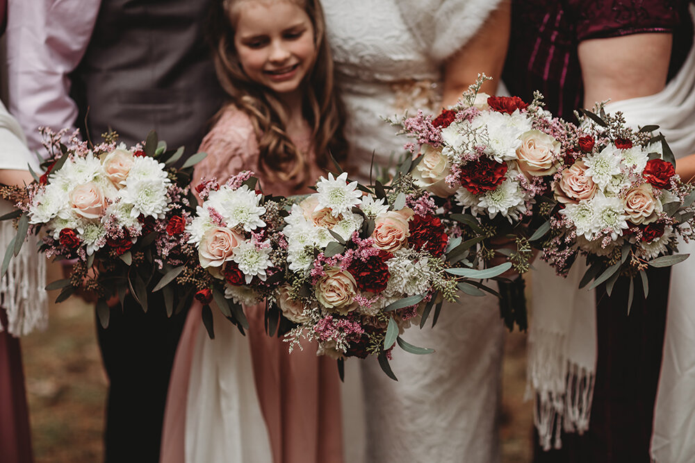 wedding party bouquets 