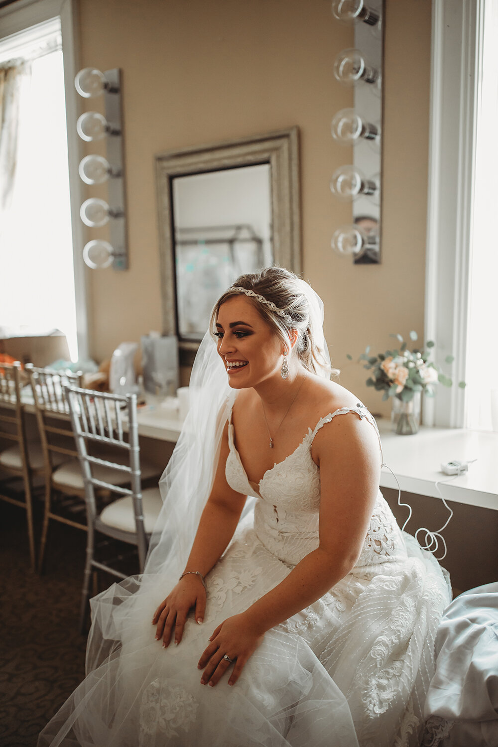 bride getting ready 