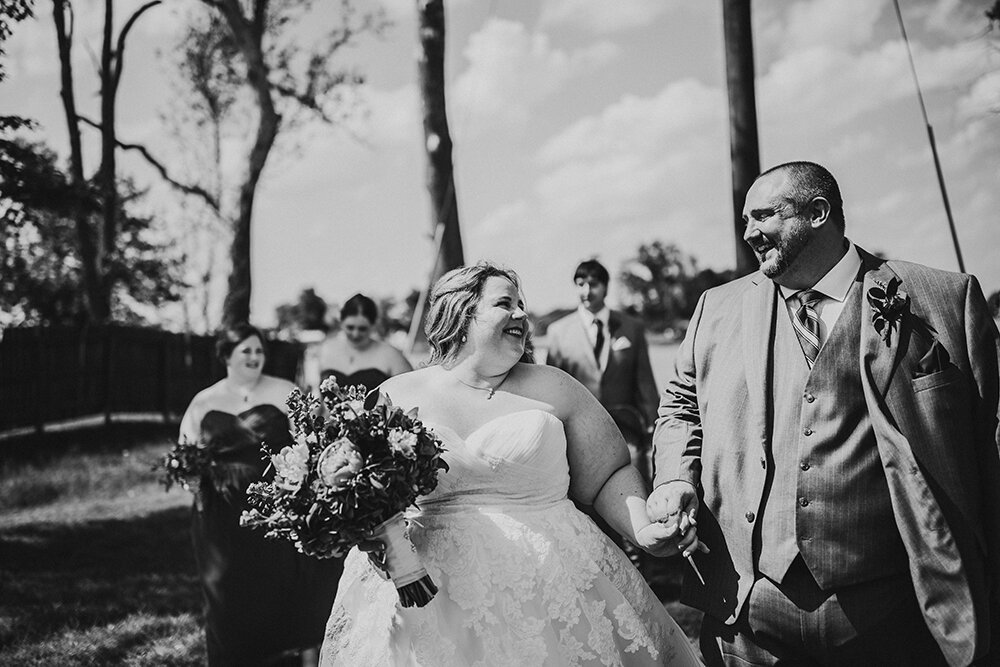 wedding party portraits 