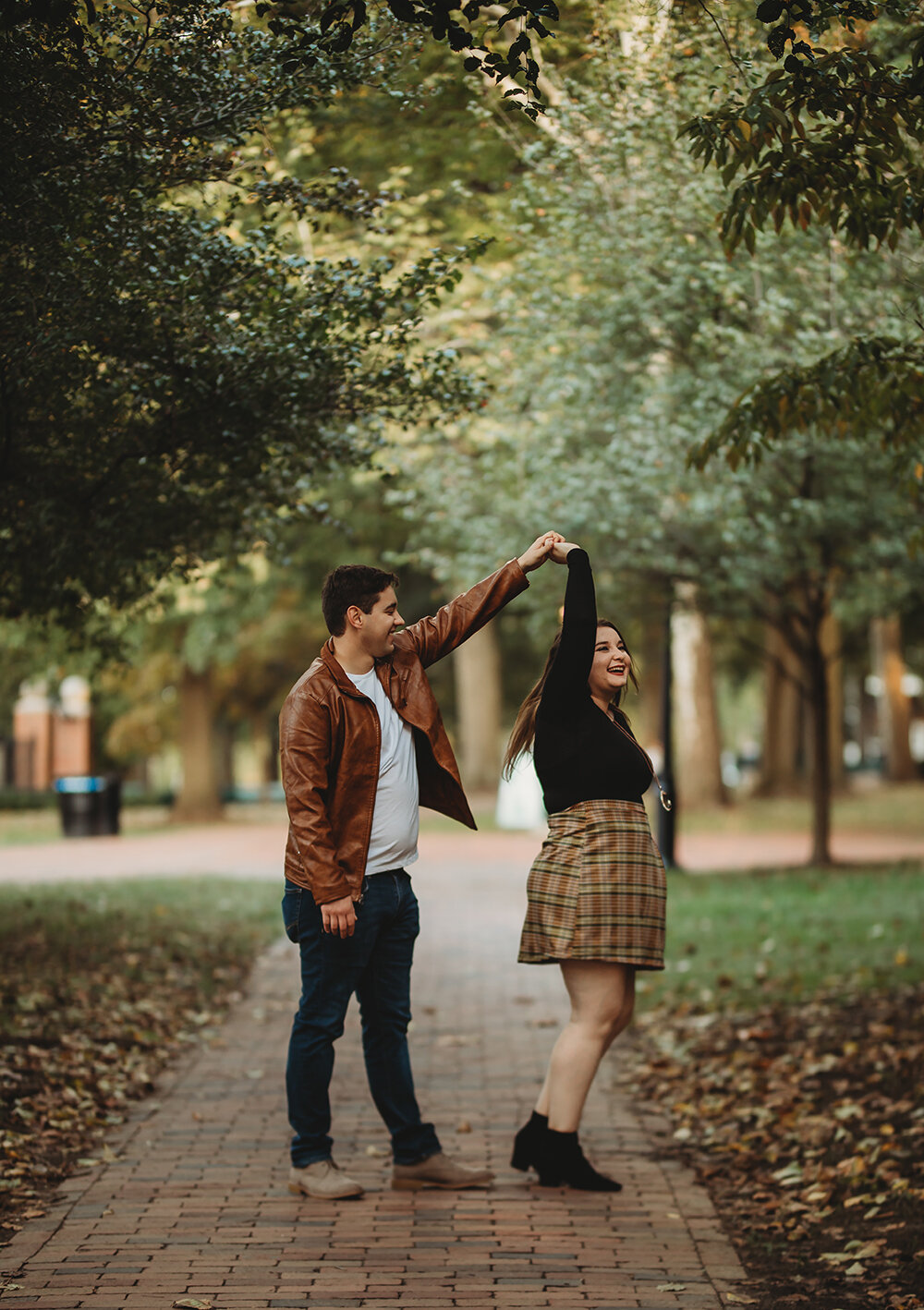 couple engagement portraits 