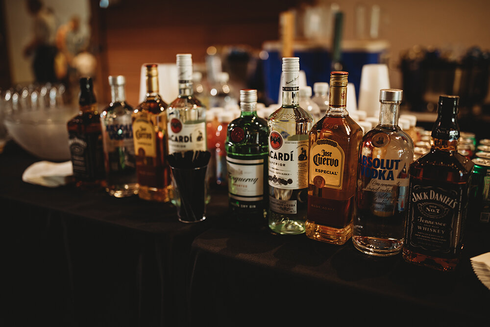 wedding reception alcohol 