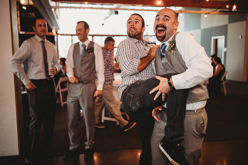 wedding reception dancing 