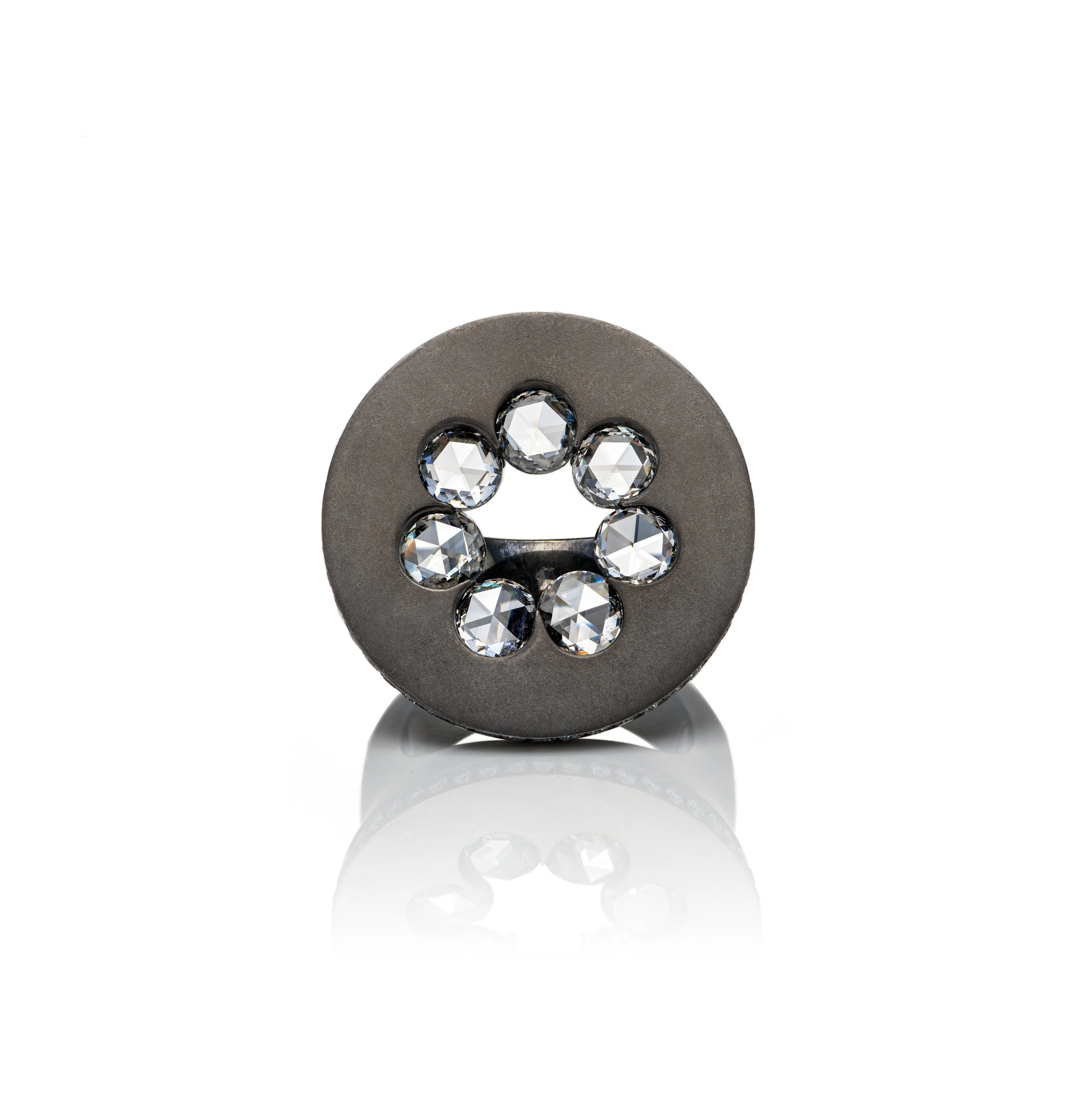 Rose Cut Diamond Ring