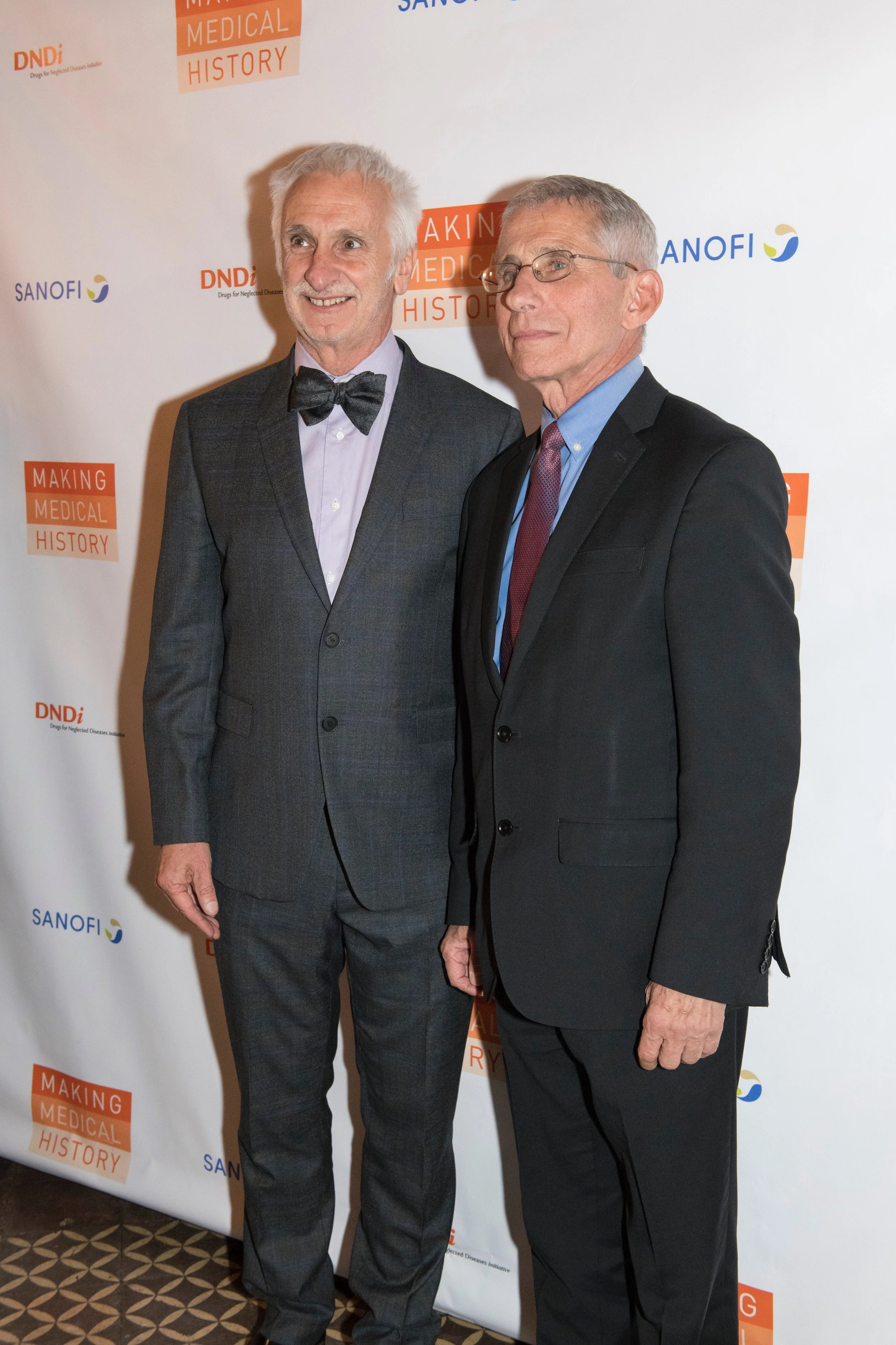 Dr. Bernard Pécoul and Dr. Anthony S. Fauci