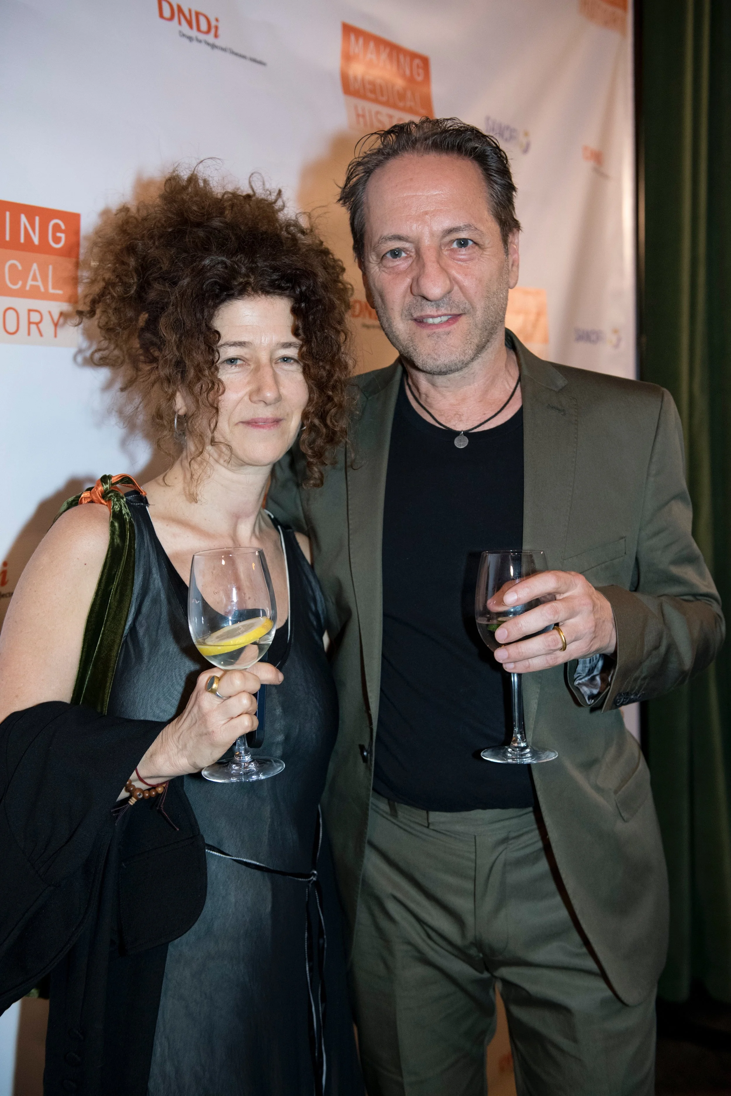 Paz Pearlman and Jo Confino