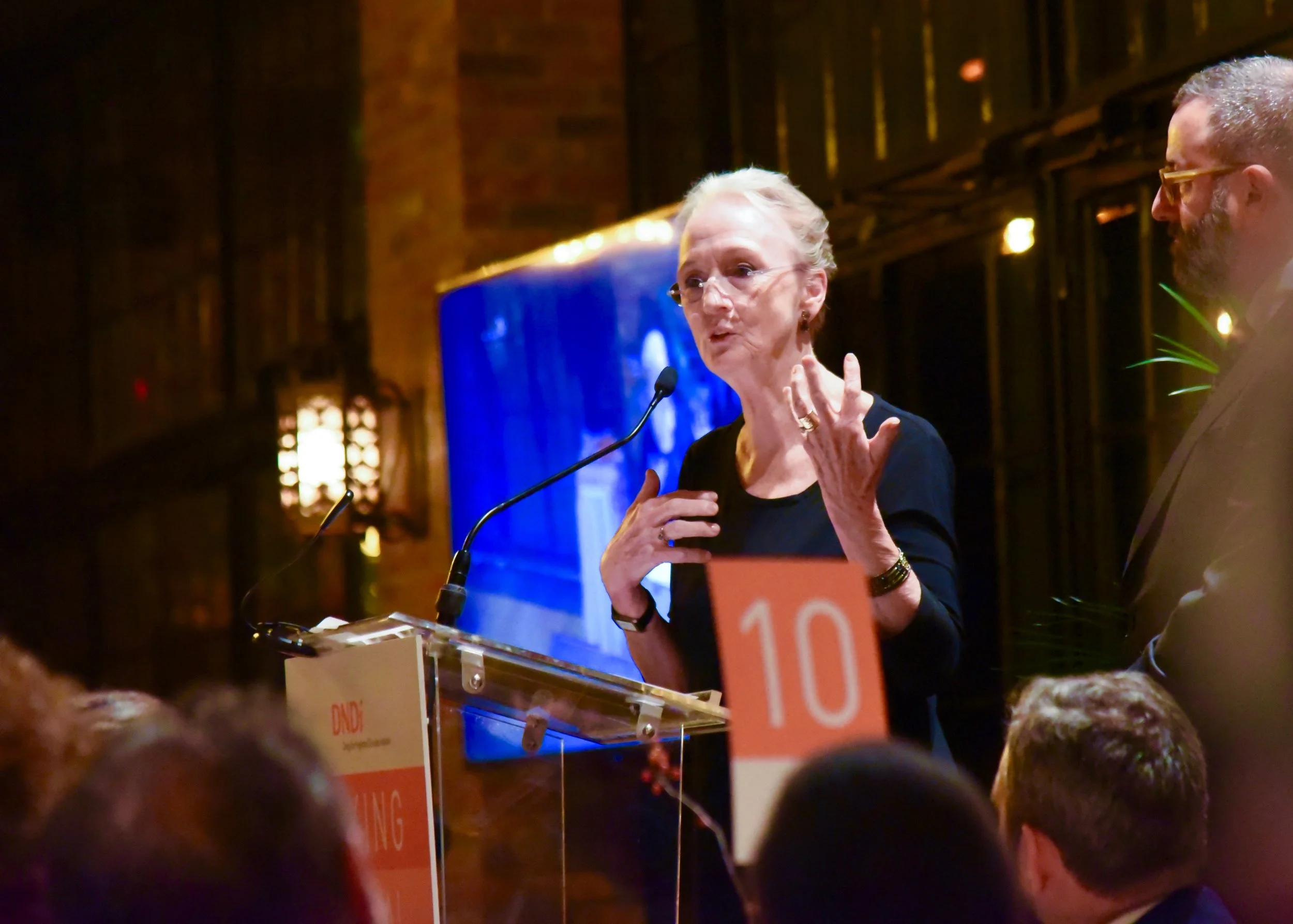 Kathleen Chalfant and Dr. Darin Portnoy