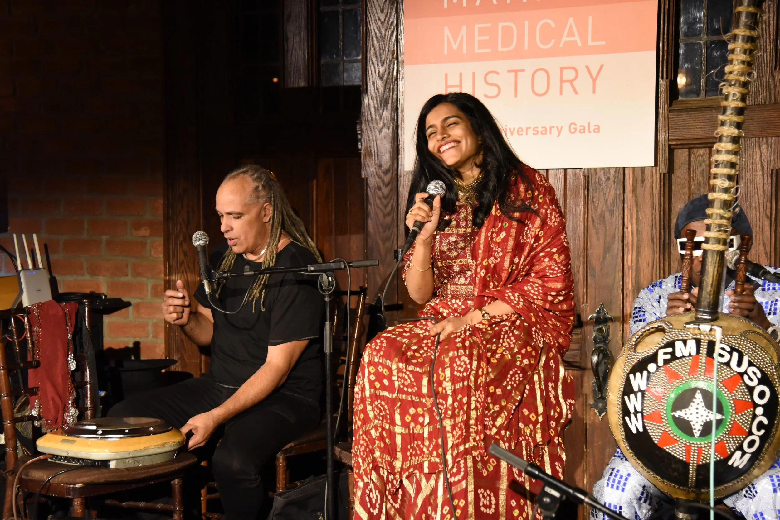 Mino Cinélu, Falu Shah and Foday Musa Suso