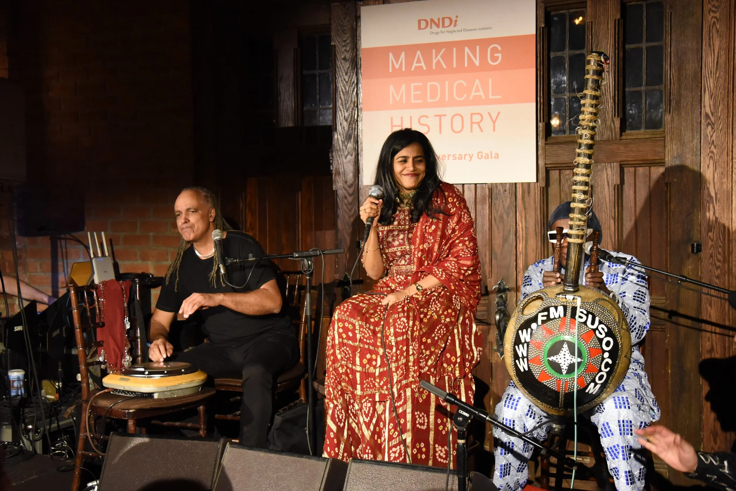 Mino Cinélu, Falu Shah and Foday Musa Suso