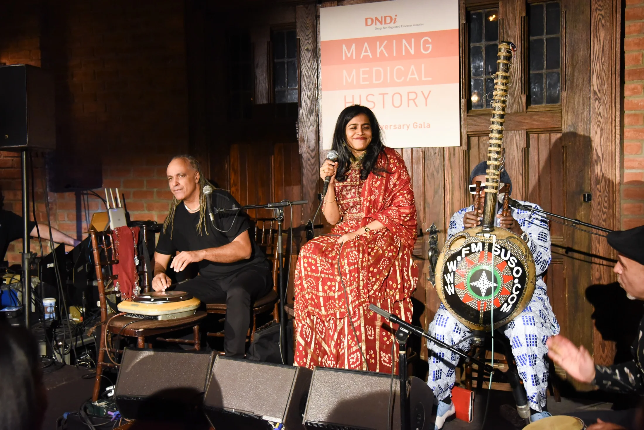 Mino Cinélu, Falu Shah and Foday Musa Suso