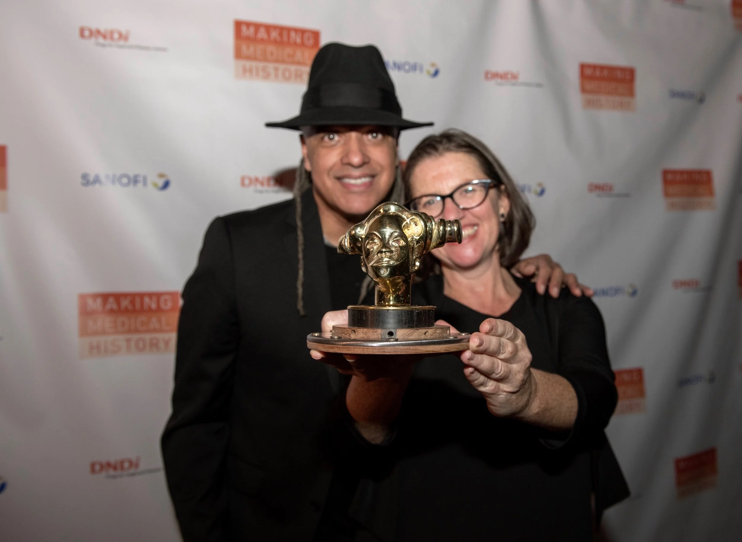 Mino Cinélu and Rachel M. Cohen