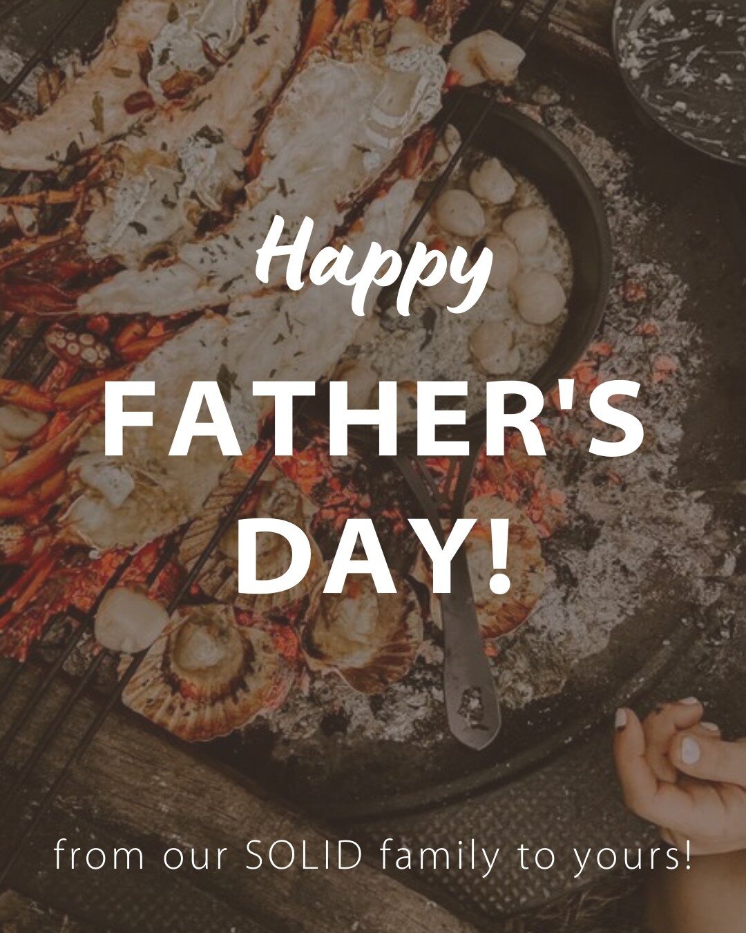 Happy Father's Day to all the SOLID dads and father-figures out there! 🎉 We hope that you feel loved and appreciated on your special day (and maybe received a little something from your Solid wish list too 😉)!⁠
⁠
With love, from The Solid Family ❤️