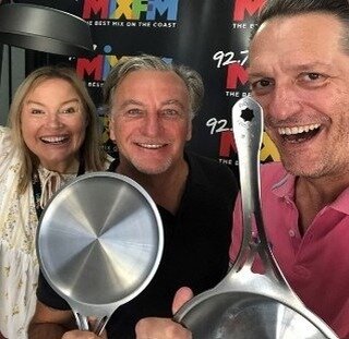 Our founder and design engineer, Mark, had a great time in the studio on Friday with Mark &amp; Caroline, discussing all things Solidteknics and why we need to ditch the synthetic non stick! @927mixfm ✨⁠
⁠
If you missed it, you can have a listen here