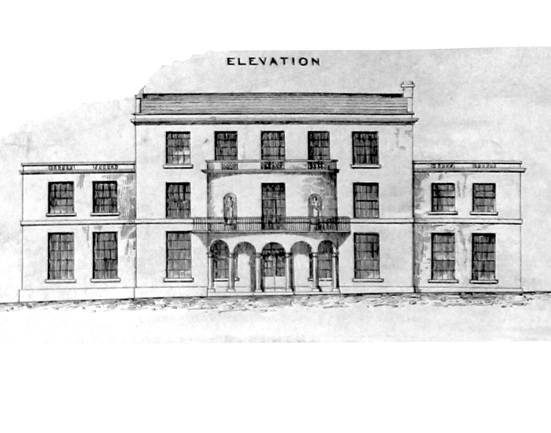 Original 1792 elevation