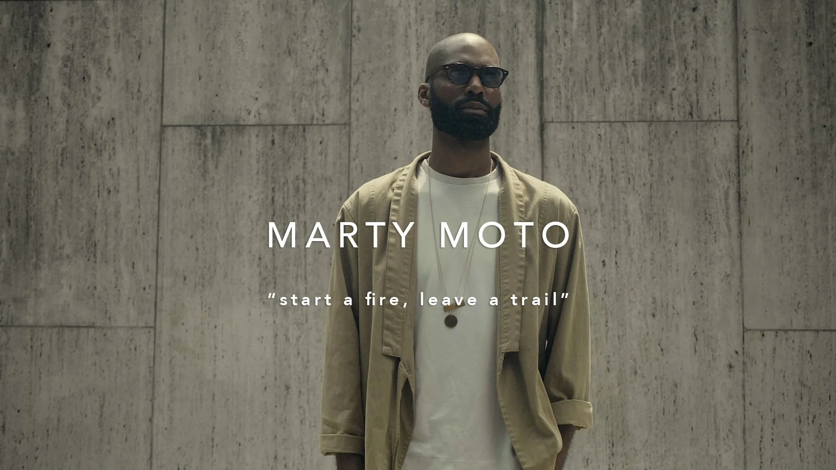 start a fire and leave a trail