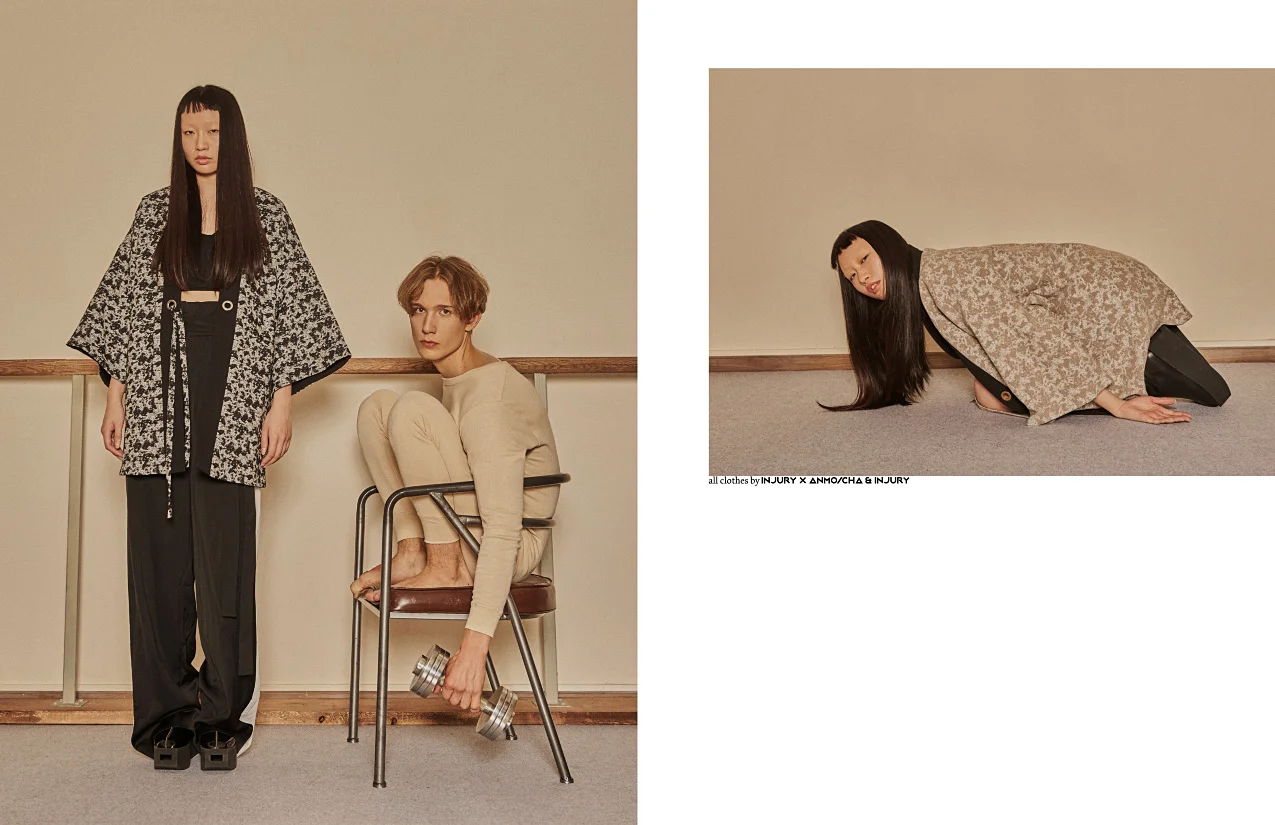 This PIBE online exclusive has been produced by: Photography / Leungmo Styling / Dan Tse Art Direction / Eugene Leung Models / Sebastian & Silver