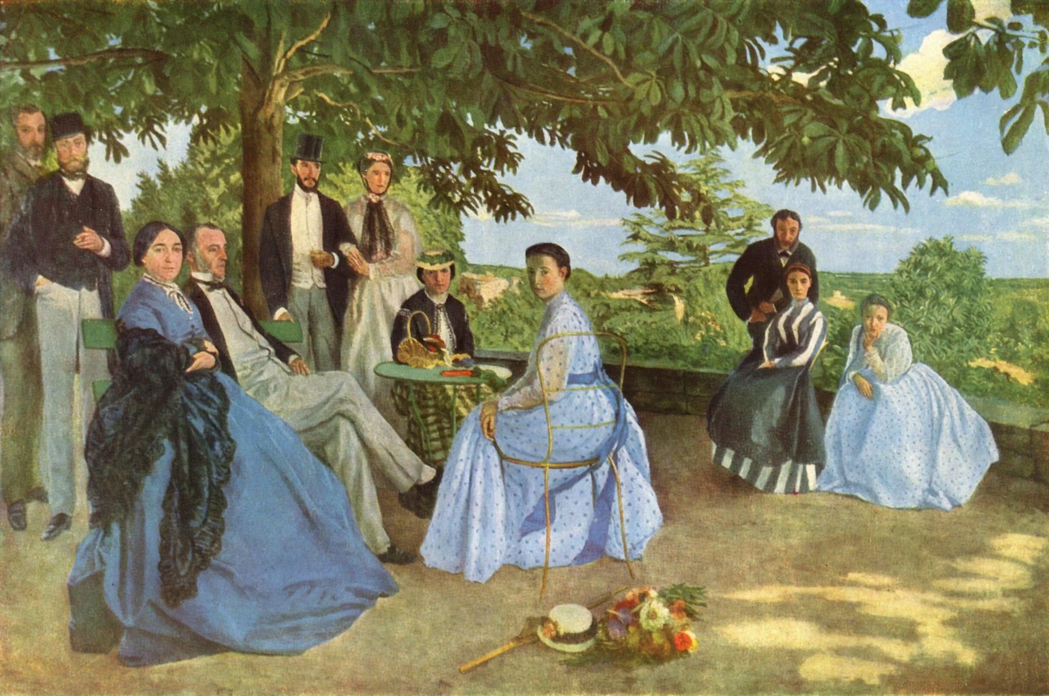 Painting by Frédéric Bazille
