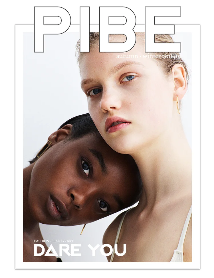 ON THE COVER Photography / Simon Emmett Models / Olivia Anakwe & Viktoria Gerasimova BUY PIBE AW2018/19 PRINT ISSUE 7: £10.00 BUY PIBE AW2018/19 DIGITAL ISSUE 7: £4.50