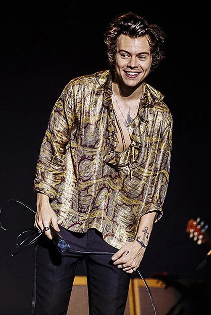 Harry Styles In Saint Laurent