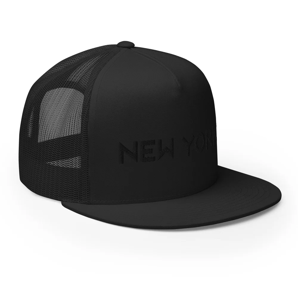 embroidery on trucker hat