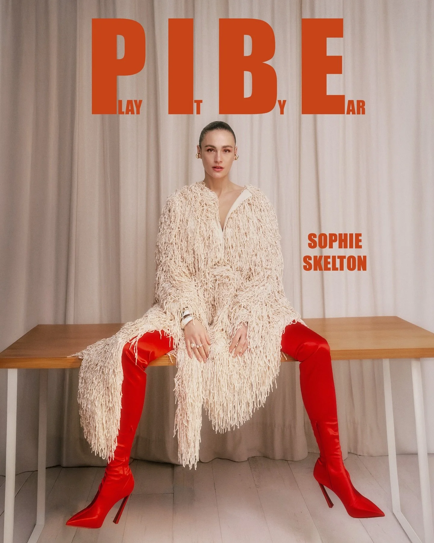 Our cover star @sophie.skelton is ready to talk as @outlander_starz enters its final chapter.
From hinting at a long-awaited Season 8 payoff to life after Brianna, her exclusive PIBE interview is live now. Think you&rsquo;re ready for the ending? Thi