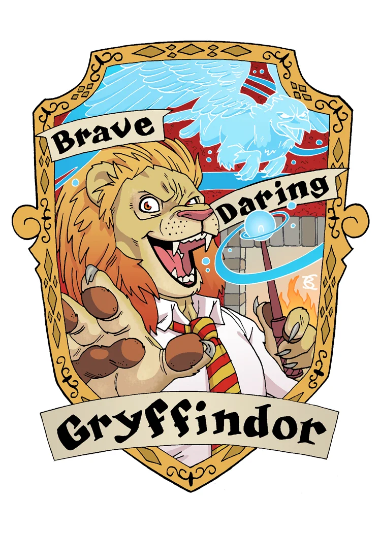 Gryffindor Lion for the Muggles Market