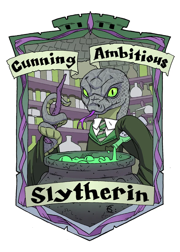 Slytherin Snake for the Muggles Market