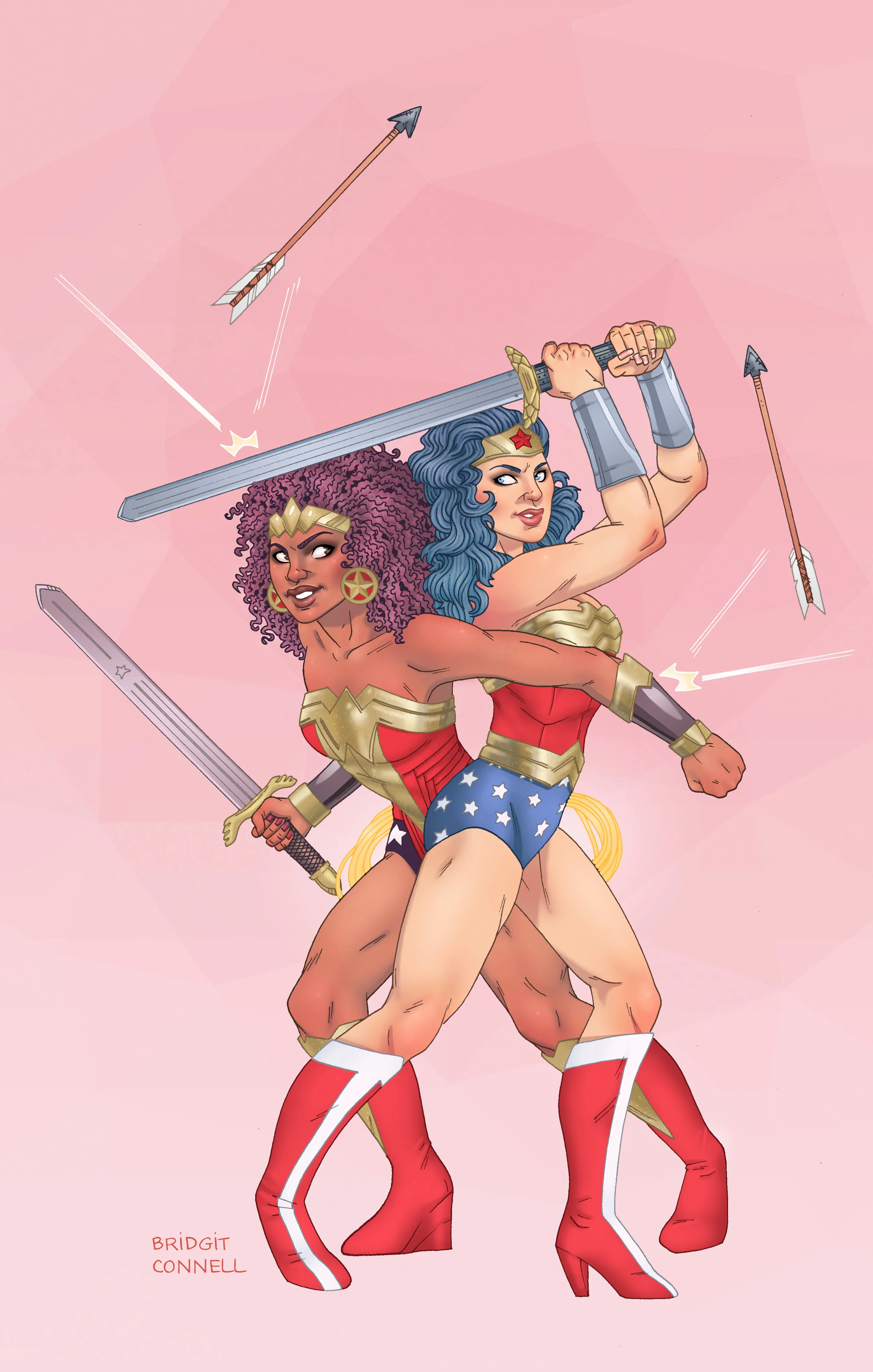 Diana and Nubia, the Wonder Twins