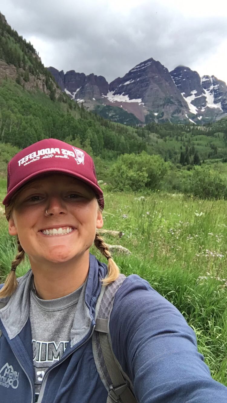 i love the outdoors on About Me Caroline Slawson