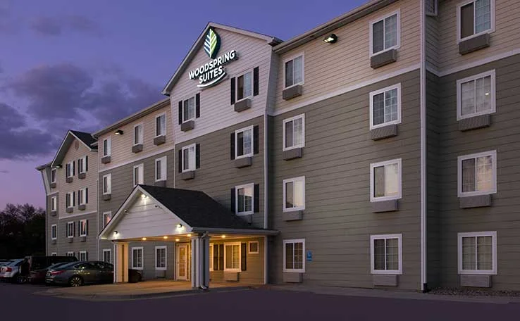 Woodspring Suites Exterior Council Bluffs, IA