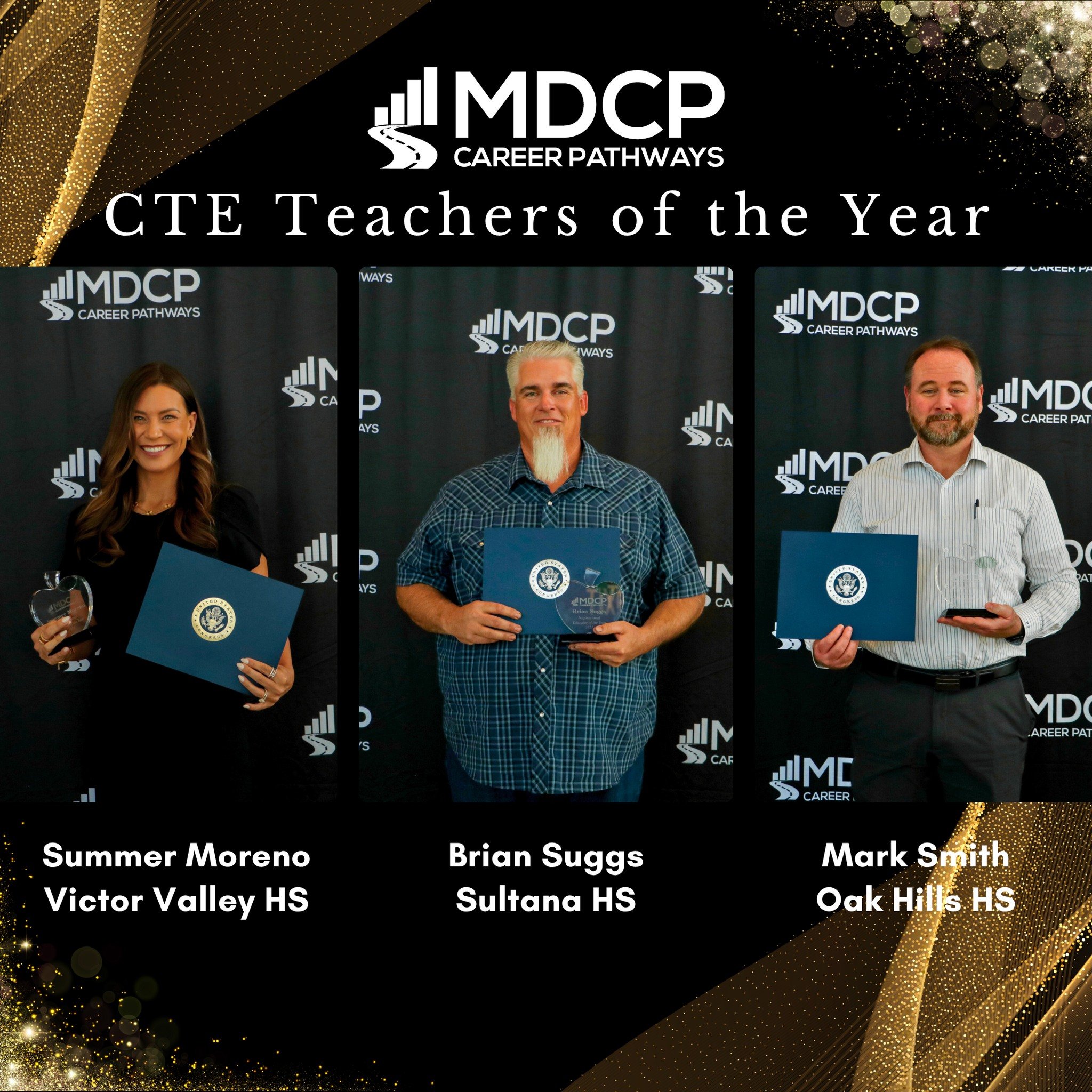 Congratulations to all the amazing awardees honored at this year’s MDCP Gala!
Each year, we proudly recognize outstanding CTE Staff, Students, and Business Partners for their dedication, innovation, and unwavering support for CTE. Your contrib