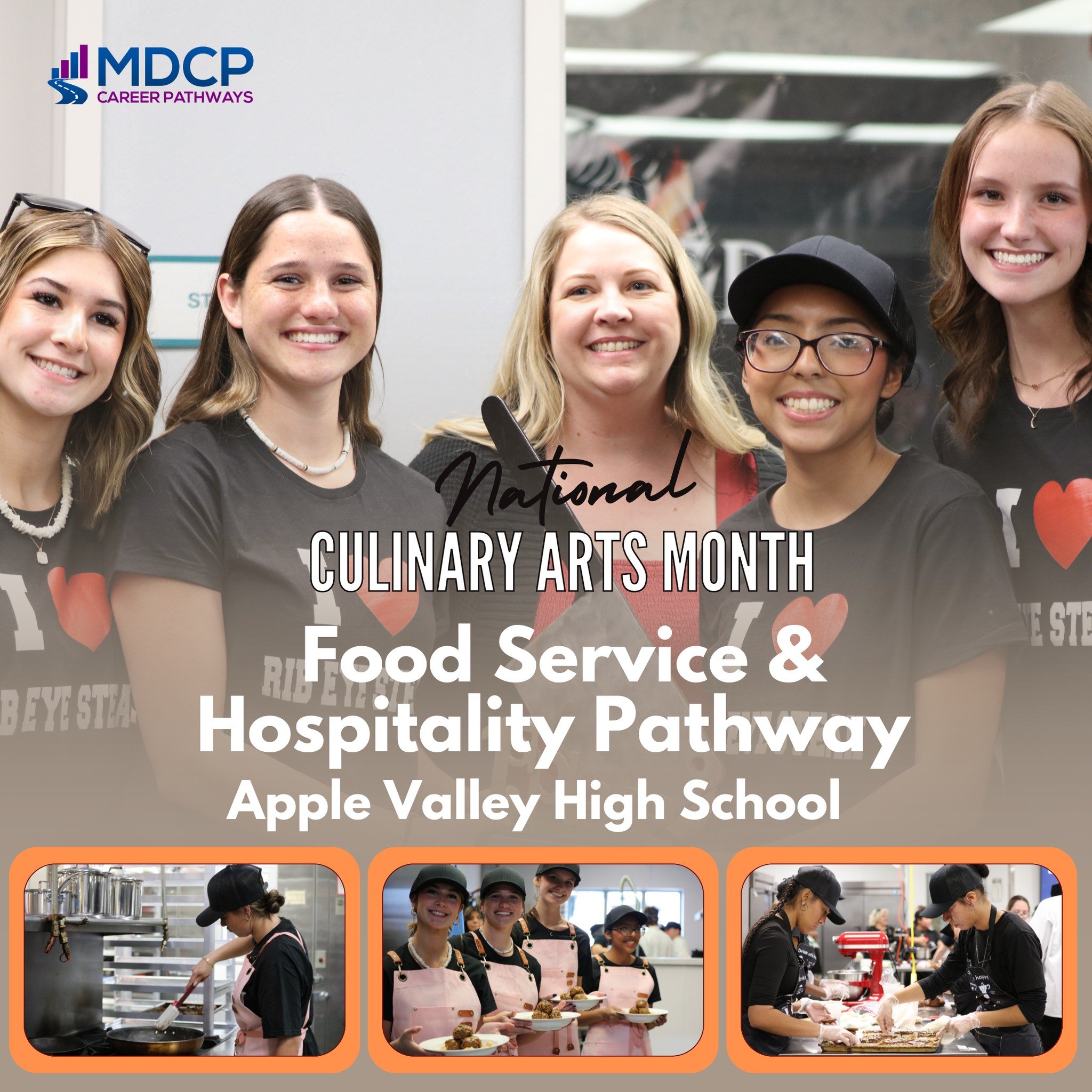 Today, we're excited to highlight the Culinary Program at Apple Valley High School! From planning menus and hosting events to perfecting guest service, students gain real-world experience and master industry standards — all while preparing for