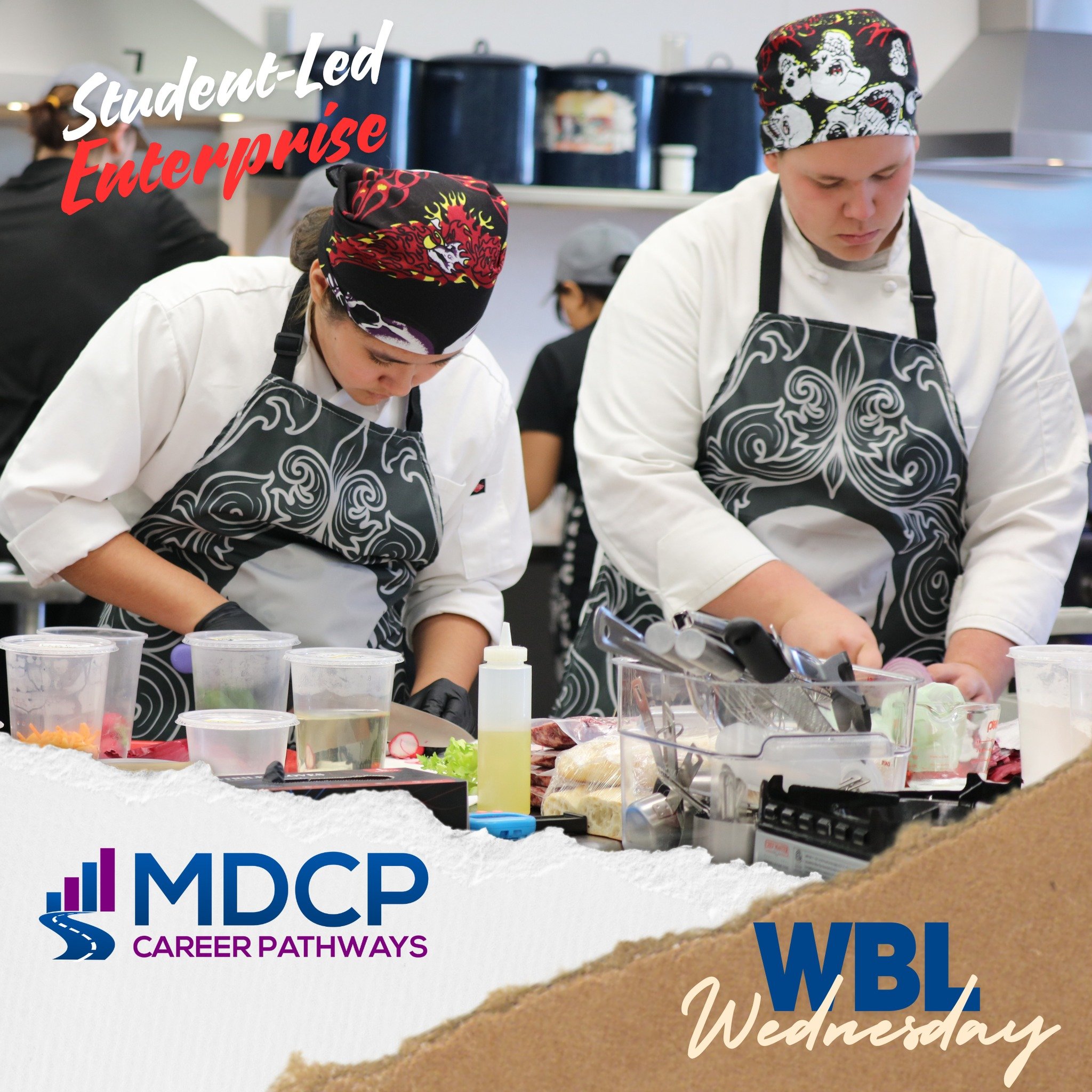 #WBLWednesday: Students in the culinary programs gain hands-on practical experience through their student-led enterprise. They're not just learning to cook; they're running a business by providing catering services and operating campus cafes!
#Culin