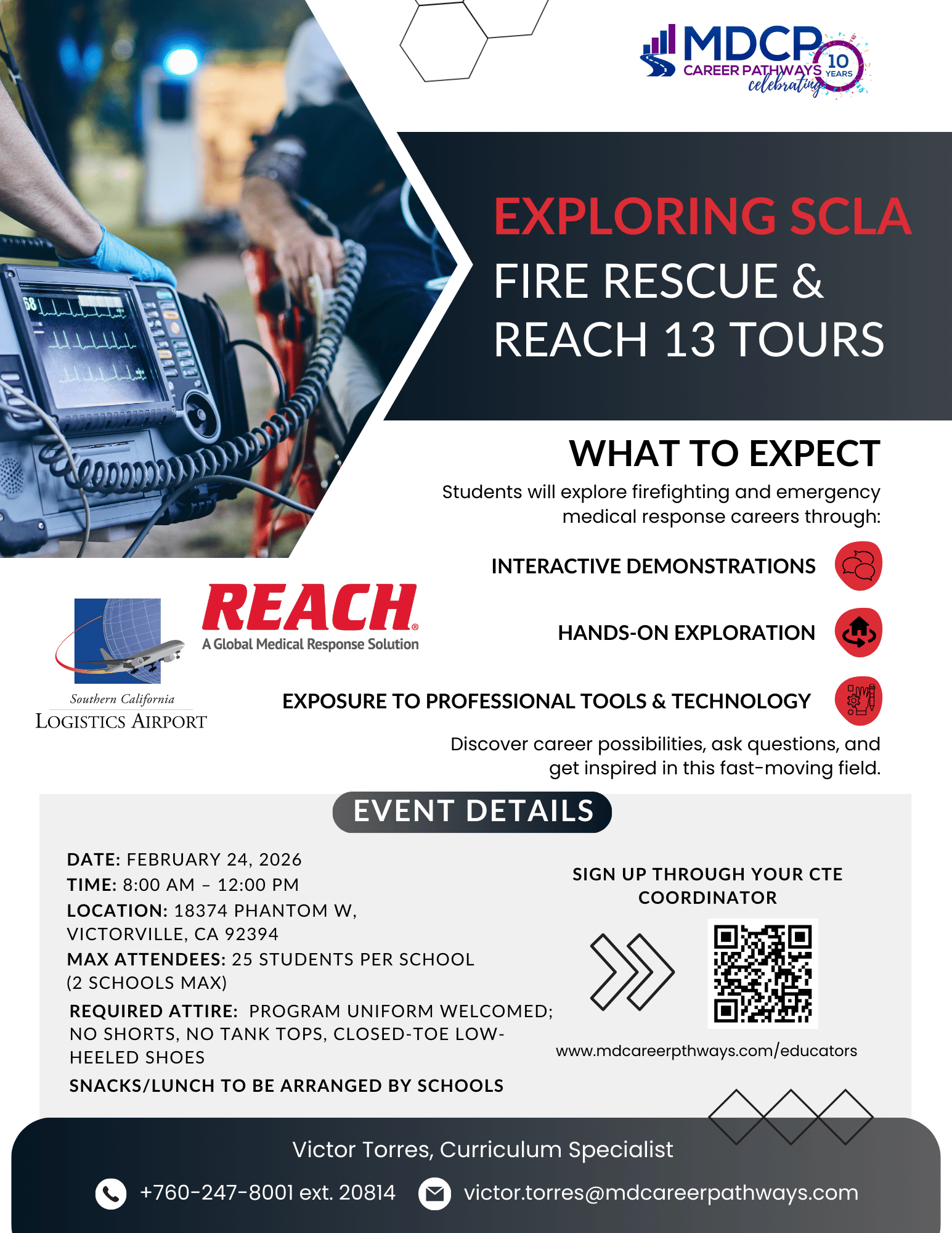 Exploring SCLA: Fire Rescue & Reach 13 Tour