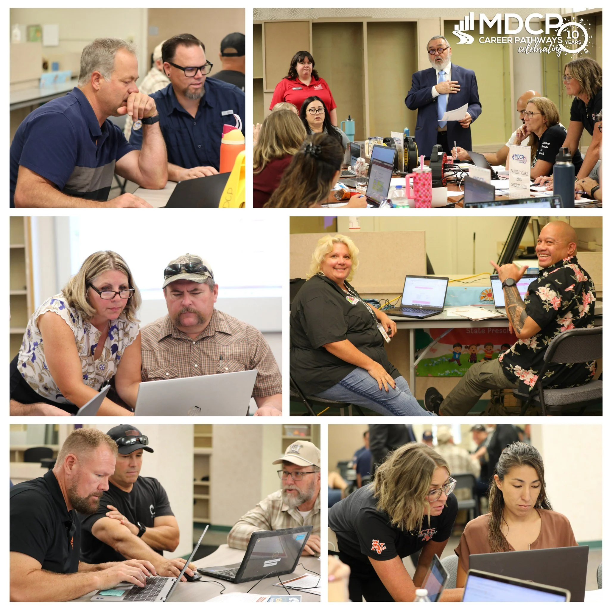 Collaboration in action!
Yesterday, MDCP kicked off Day 1 of Teacher Collaborations with educators from Ag, Ag Mechanics, Welding, Construction, and Patient Care. Teachers worked together to align curriculum, share best practices, and prepare for upc