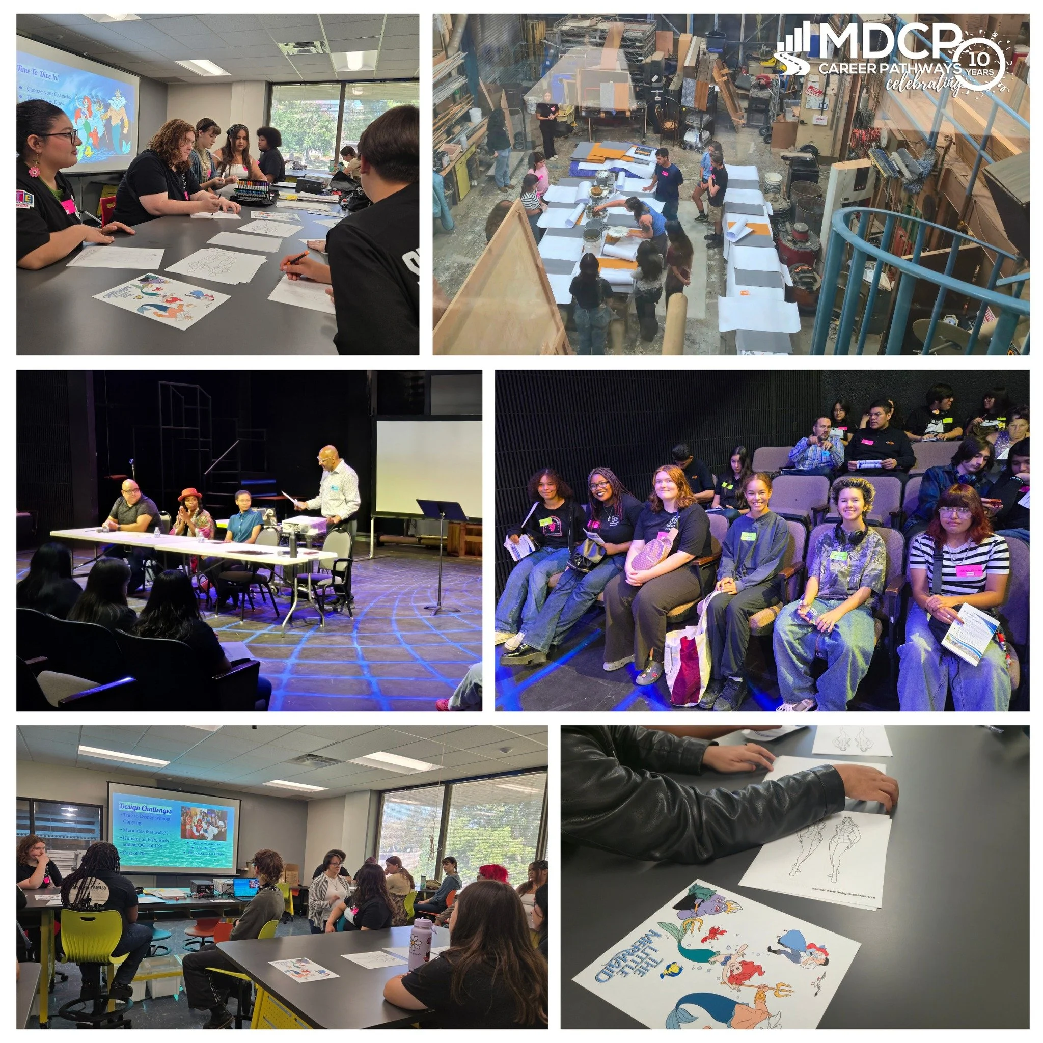 Last week, students from Granite Hills HS, Victor Valley HS, and Hesperia HS attended the Stagecraft Symposium at CSUSB!
They connected with the CSUSB Drama Department, took part in hands-on workshops, and heard from a panel of stagecraft industry ex